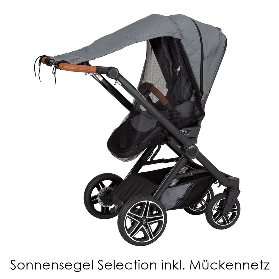 Hartan 2024 - IVY GTR - Design 834 Selection grigio - 2in1 Kinderwagen-Set inkl. Falttasche Premium & Sportsitz - NEU in Fulda