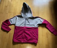 Adidas Sweatshirtjacke, Gr. M (38/40), grau-pink Bayern - Schwarzenbach a d Saale Vorschau