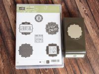 STAMPIN UP Set FÜRS ETIKETT & Stanze EDLES ETIKETT Bayern - Nördlingen Vorschau