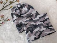 Set aus Loop & Beanie☆Handmade☆tragbar KU 48-54☆Camouflage Rheinland-Pfalz - Münstermaifeld Vorschau