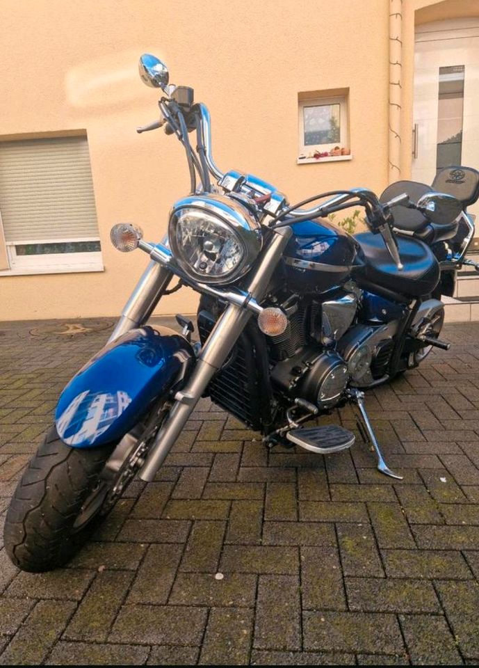 Motorrad Yamaha XVS 1300 Midnightstar inkl Zubehör und neuen TÜV in Wuppertal