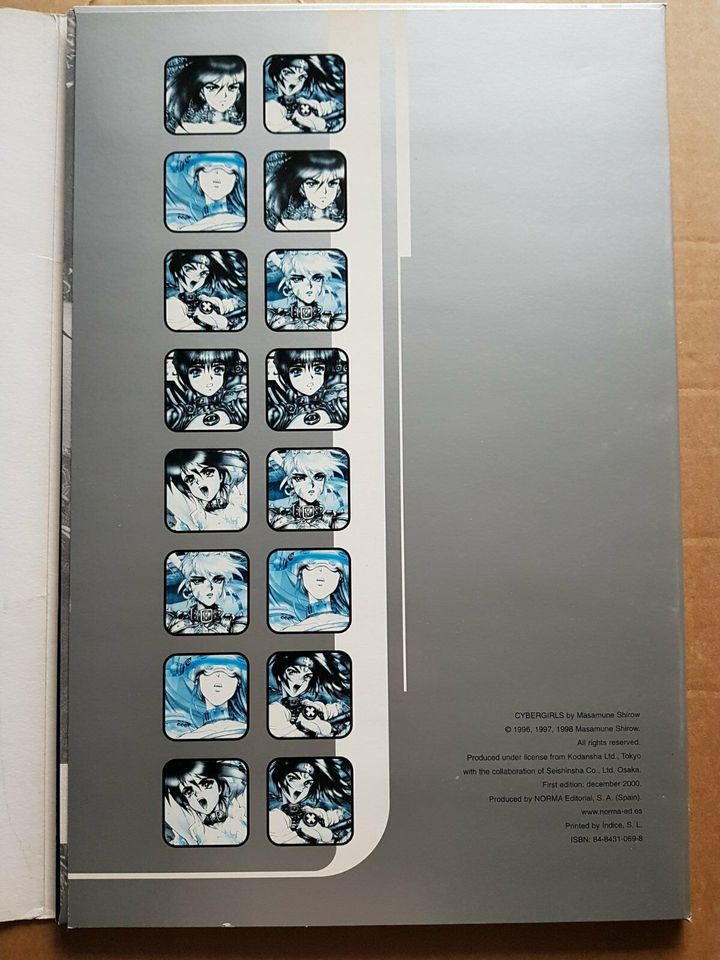 Posterbook: Cybergirls - Masume Shirow - Manga (6 Poster) in Struvenhütten