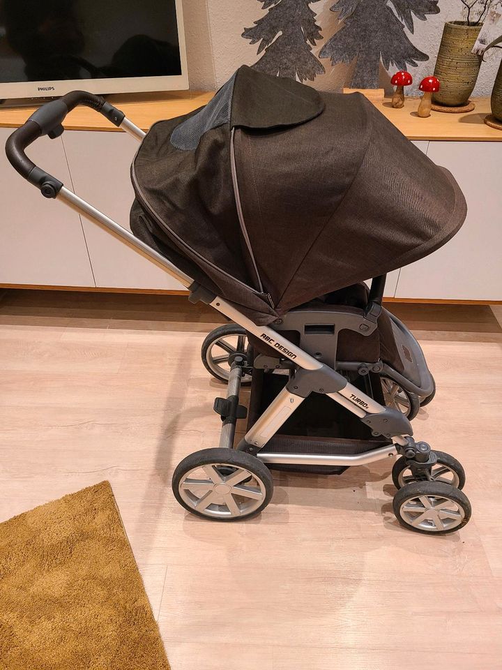 Kinderwagen ABC Design Turbo 6 Buggy, Babyschale in Wickede (Ruhr)