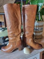 ❤️ SHABBIES Amsterdam Stiefel 300€ cognac art Leder Boots 40 WOW Aachen - Laurensberg Vorschau