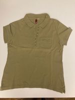 Poloshirt grün von H&M mit Rückenaufdruck (Auto/Tankstelle) Gr.42 Niedersachsen - Marxen Vorschau