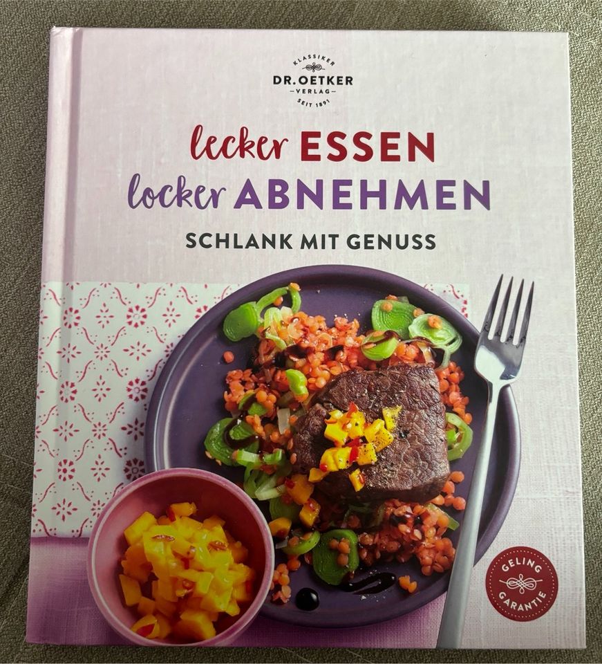 Kochbuch "lecker Essen, locker abnehmen" Dr Oetker in Dortmund