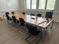 Konferenztisch bürotisch mit Stühlen Hessen - Karben Vorschau