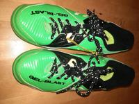 asics Turnschuhe grün GelBlast Gr. 37 Bayern - Pfatter Vorschau