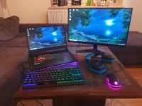 Laptop Gaming Setup, Notebook, Headset, Monitor Schleswig-Holstein - Schleswig Vorschau