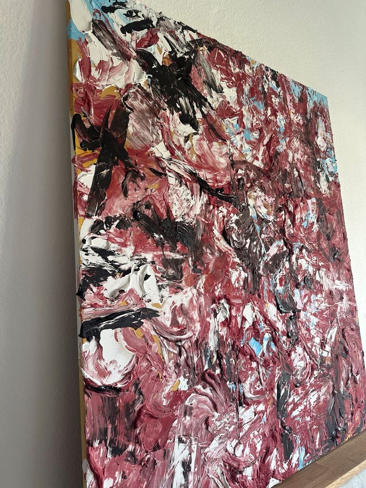 Gemälde 120x100 abstrakt Acryl auf Leinwand von junger Künstlerin in Frankfurt am Main