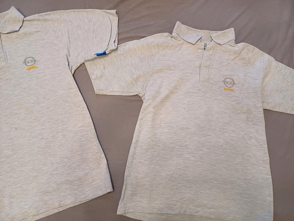 Poloshirt Opel Merchandise Werksshirt GM grau M und S in Rheinfelden (Baden)