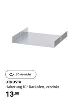 Ikea Utrusta Halterung für Backofen 103.019.60 Bayern - Straubing Vorschau