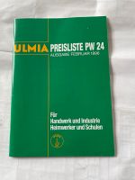 Ulmia Preisliste v. 1996 , neu/super Zustand. 43 Seiten. Bayern - Ingolstadt Vorschau