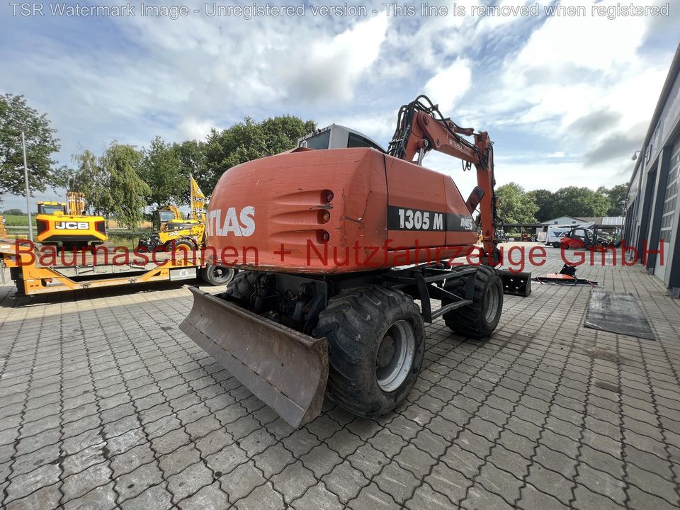 Mobilbagger Atlas Terex 1305 6200h Bj 2006 +SMP +Grabenlöffel in Bremervörde