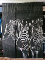 3er Set Schiebegardinen Flächen Zebras 245x60cm Bayern - Stadtsteinach Vorschau