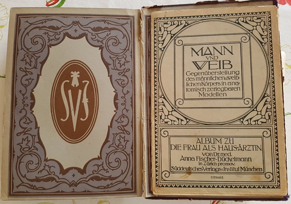 Ärztebuch von Dr. med. Anna Fischer-Dükelmann aus 1922 in Süßen