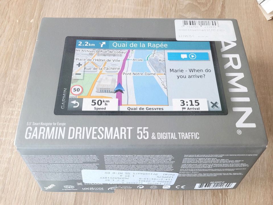 Navi Navigationsgerät Garmin Drivesmart 55 MT-D EU in Treuen