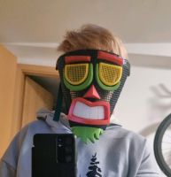 Aku Aku Maske Crash Bandicoot Kostüm Karneval Fasching 3D Druck Mecklenburg-Vorpommern - Wismar Vorschau