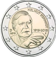 2 Euro 2018 Set A-J Sondermünze Helmut Schmidt lose Stempelglanz Wuppertal - Oberbarmen Vorschau