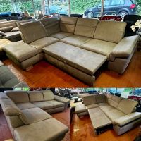 Sofa Couch L-Form Schlaff. Bettk.Relax Contra Grau ca. 2.60x3.30m Kiel - Mettenhof Vorschau