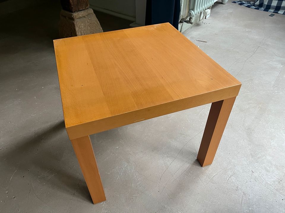 Stabiler Holztisch Beistelltisch  Ikea 55x55cm, Höhe 45,5cm in Hamburg