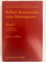 Top Zustand! Kölner Kommentar zum Aktiengesetz, §§ 278-290, 3. A. Leipzig - Gohlis-Mitte Vorschau