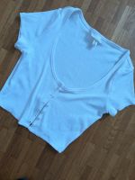 Crop top shirt neu weiß S cropped bauchfrei H&M Wandsbek - Gartenstadt Vorschau