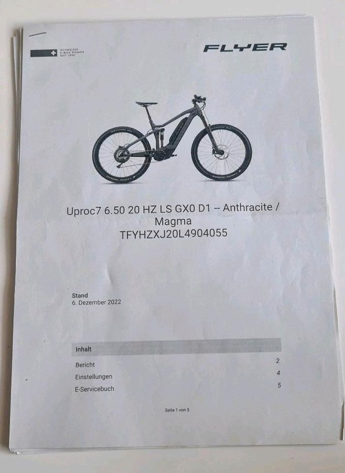 Flyer Uproc 7 6.50 vollgefedertes E-Bike 90 Nm 635 Akku in Bad Homburg