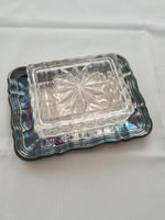 Bleikristalldose mit Deckel auf Silbertablett, Vintage Hessen - Darmstadt Vorschau