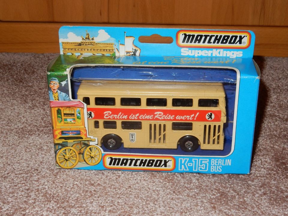 Matchbox SuperKings K-31 Kühlwagen 104 Matra Rancho Set K-15 Bus in Moorenweis