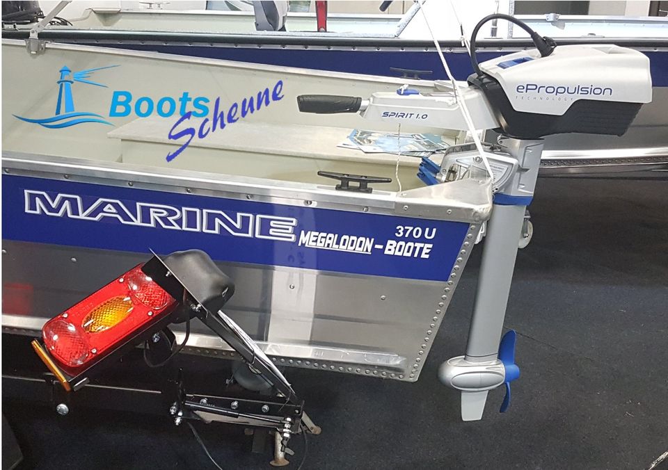 Marine 370 U Alu Boot inkl. ePropulsion Spirit EVO Elektro-Motor in Dresden