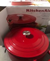 KitchenAid Schmortopf mit Deckel, Gusseisen, Dutch oven, 5,7 L Wandsbek - Hamburg Jenfeld Vorschau