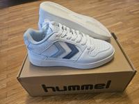 Hummel Damen Power Play Schuhe Sneaker Turnschuhe weiß blau 39 Bayern - Ensdorf Vorschau