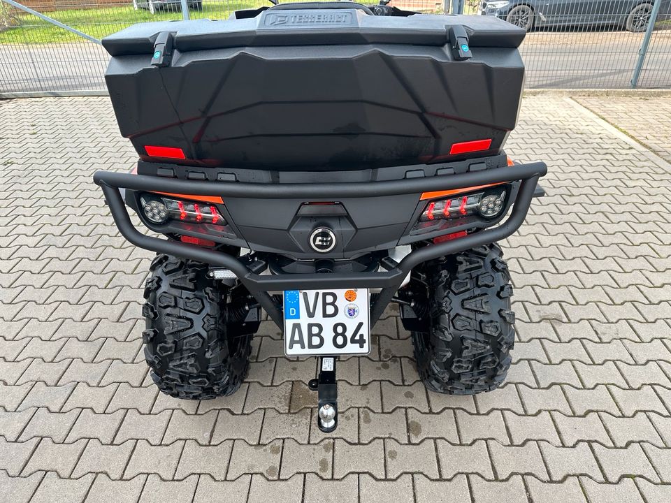 Quad CF Moto 850XC neuwertig in Lautertal (Vogelsberg)