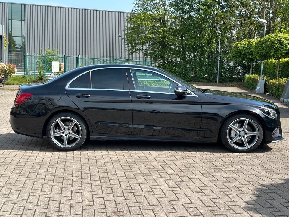 Mercedes C 200d AMG pack CAMERA/NAVI/CARPASS TE KOOP ! in Aachen