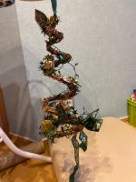Weihnachtsdeko Weihnachten Dekoration hinhängen Spirale Gold grün Niedersachsen - Sehnde Vorschau