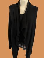 Strickjacke / vorne offen / schwarz / Größe L/XL Hessen - Babenhausen Vorschau