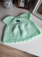 Babykleid Newborn Kleidchen 0-3 Monate Häkelarbeit Tunika mint Hessen - Hessisch Lichtenau Vorschau