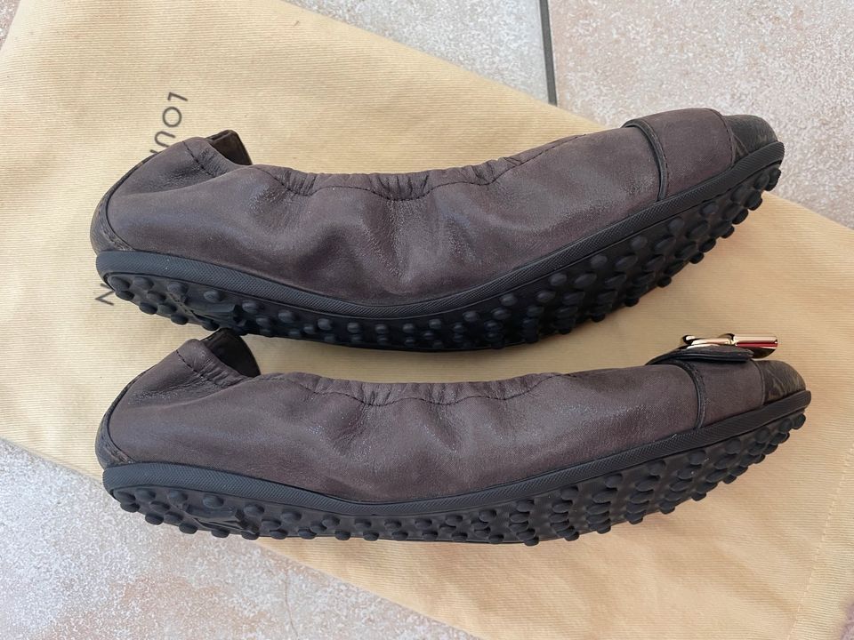 Original Louis vuitton Schuhe ballerinas Gr. 37 neuwertig in Göppingen