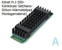 ➤KITNET M.2 KÜHLKÖRPER SET NAN0-SILIKON-WÄRMELEITPAD NEU Kiel - Suchsdorf Vorschau