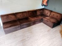 Modulsofa 70iger Cord Vintage Retro Couch Modular Sofa Niedersachsen - Denkte Vorschau