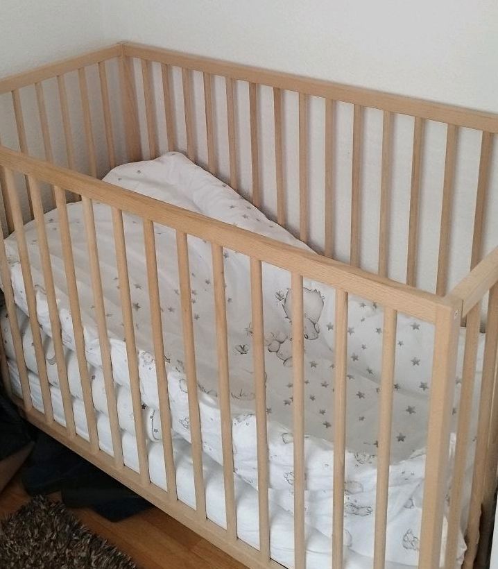 Ikea Babybett höhenverstellbar in Hannover