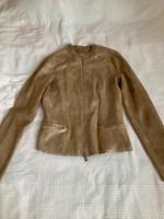 Milestone Lederjacke, beige, 38 Bayern - Amberg Vorschau
