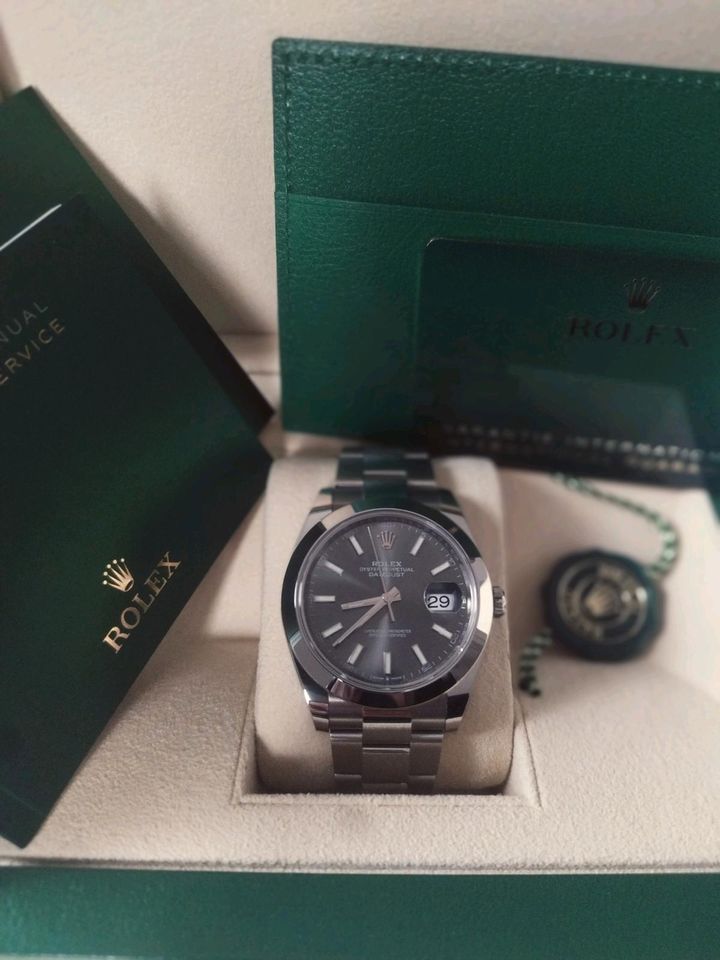 Rolex Datejust Rhodium 126300 Oyster in Rostock