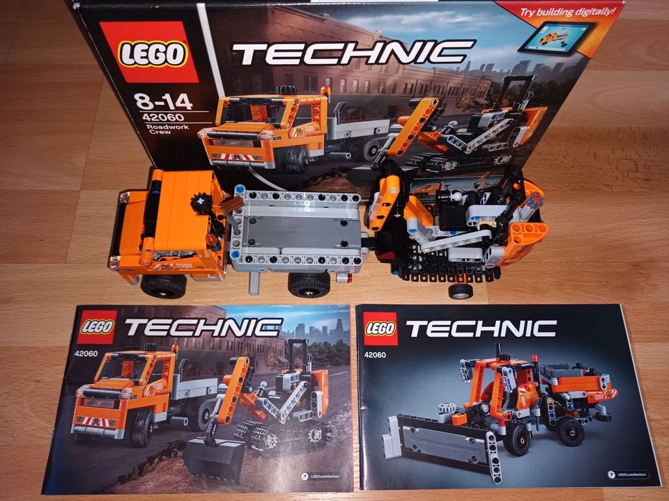 Lego Technic 42060 Straßenbau Fahrzeuge in Drochtersen