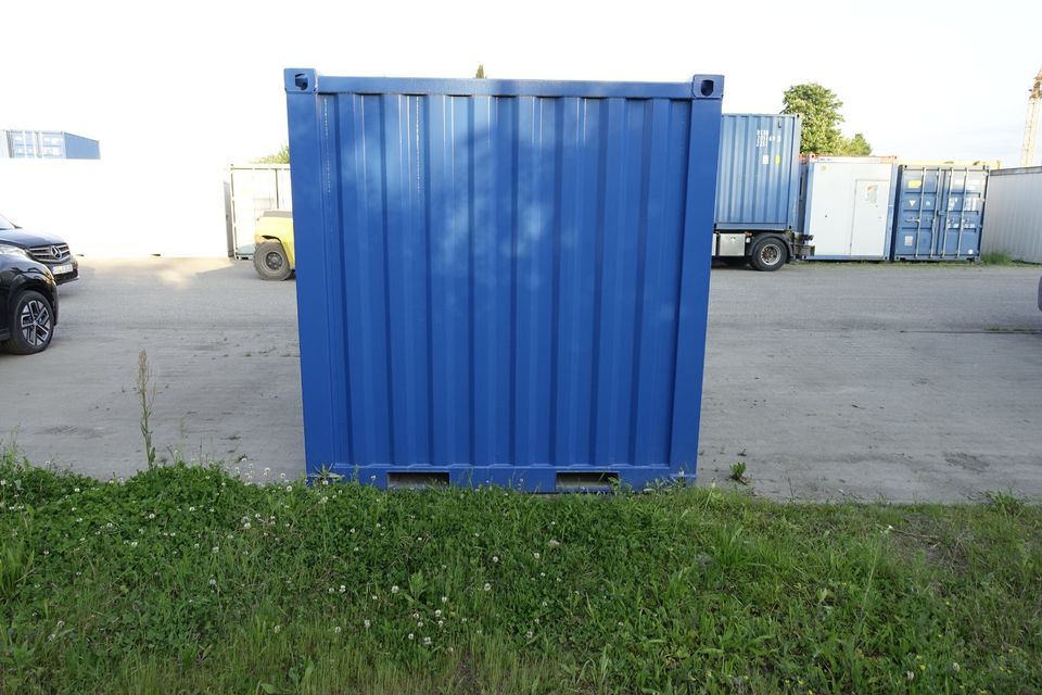 8 Fuß Lagercontainer, Materialcontainer - RAL 5010 in Groß-Gerau