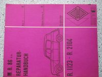 Werkstatthandbuch Reparatur Handbuch Renault R4, M.R. 86, 06/1963 Nordrhein-Westfalen - Alsdorf Vorschau