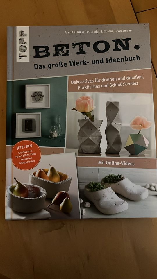 Buch Beton Kreativ Hobby Basteln Gießen Deko TOPP in Hamburg