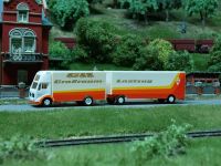 1:87 H0 Mercedes LKW Großraum Lastzug Hessen - Lindenfels Vorschau