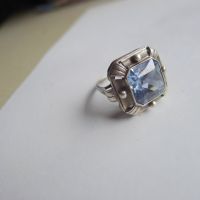 Antiker Ring mit einem hellblauen Stein. Silber 835 Nordrhein-Westfalen - Witten Vorschau